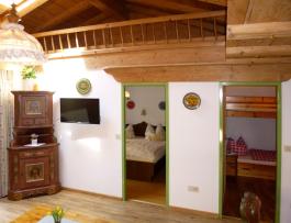 Wohnzimmer Appartement - Ferienwohnung 3