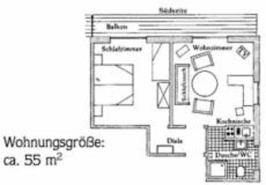 Grundriss Appartement 2